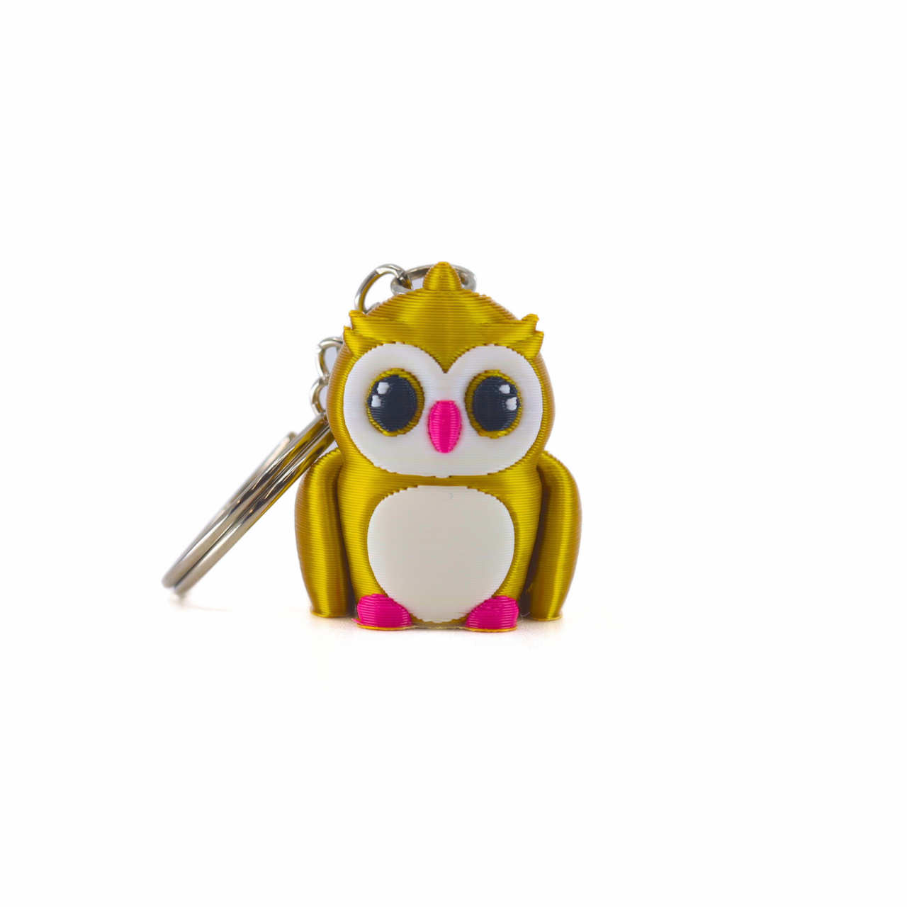 Breloc Bufnita, printat 3D, 3.5 cm [1]