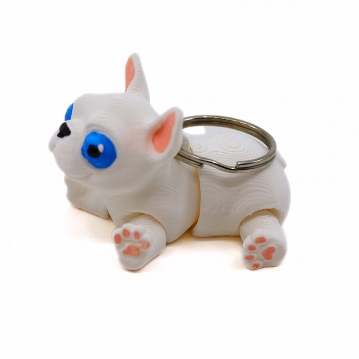 Breloc Catel, printat 3D, 5.5 cm [3]