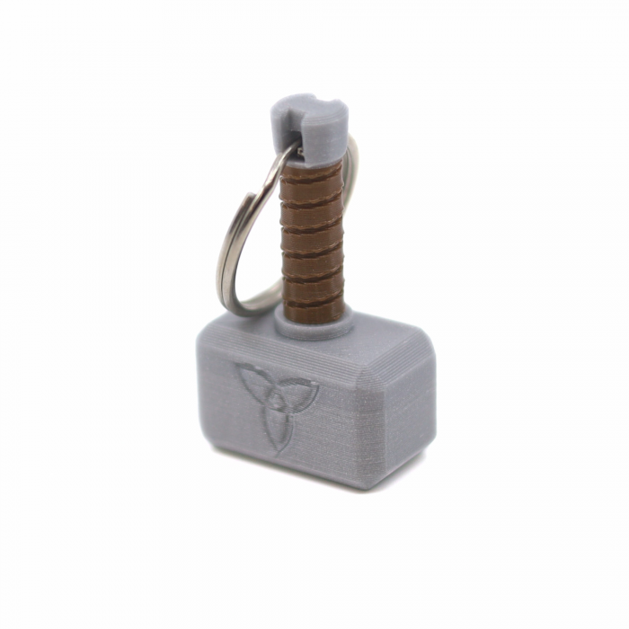 Breloc Ciocanul lui Thor, printat 3D, 4.5 cm [2]