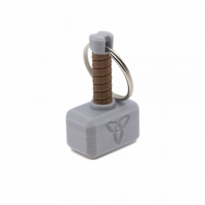 Breloc Ciocanul lui Thor, printat 3D, 4.5 cm [3]