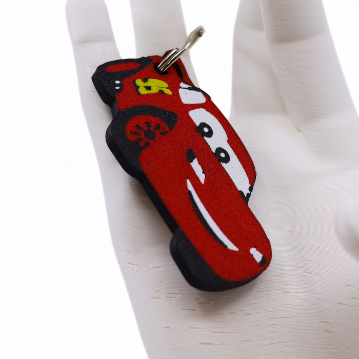 Breloc Fulger McQueen, printat 3D [5]