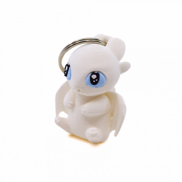 Breloc Mini Light Fury printat 3D [2]
