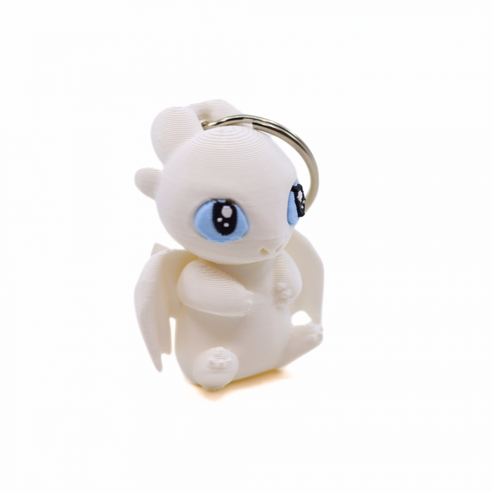 Breloc Mini Light Fury printat 3D [3]