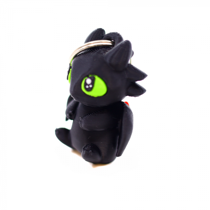 Breloc Mini Night Fury printat 3D [3]