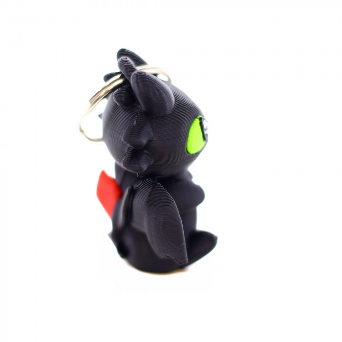 Breloc Mini Night Fury printat 3D [5]