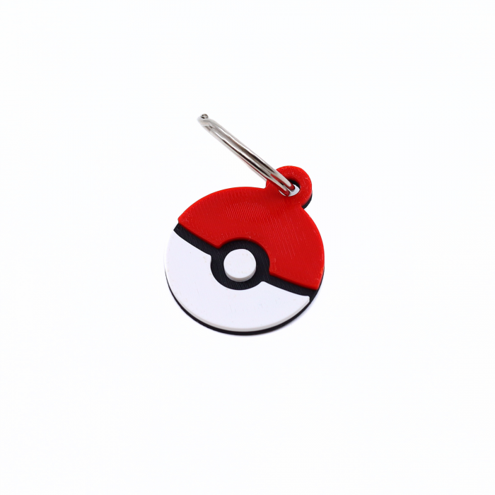 Breloc Pokeball, printat 3D [5]