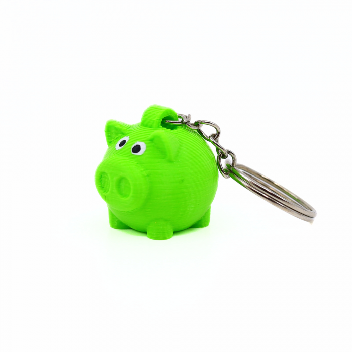 Breloc Porc, printat 3D [3]
