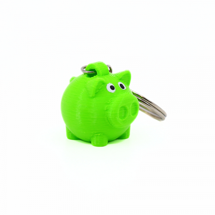 Breloc Porc, printat 3D [2]