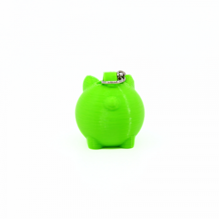 Breloc Porc, printat 3D [7]