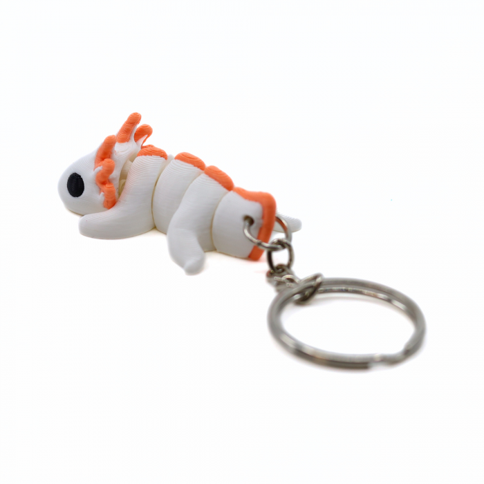 Breloc Salamandră Axolotl printat 3D [6]