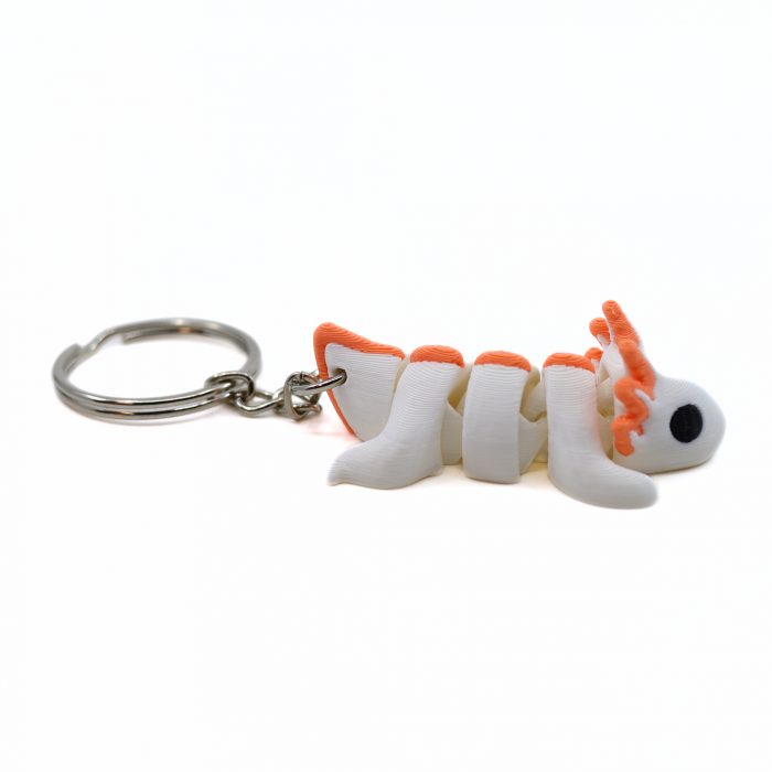Breloc Salamandră Axolotl printat 3D [3]