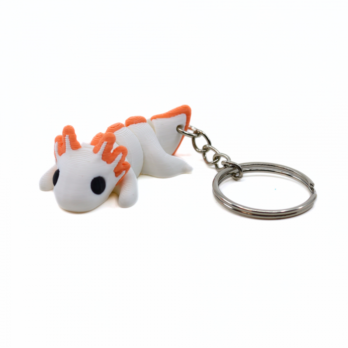 Breloc Salamandră Axolotl printat 3D [1]