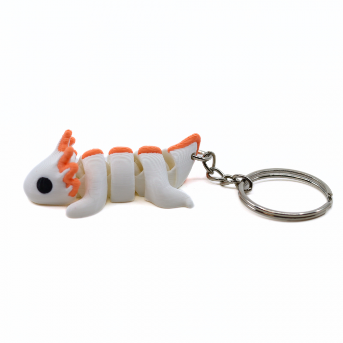Breloc Salamandră Axolotl printat 3D [4]