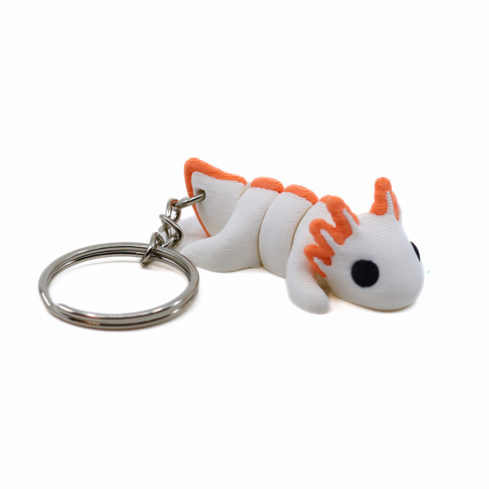 Breloc Salamandră Axolotl printat 3D [2]
