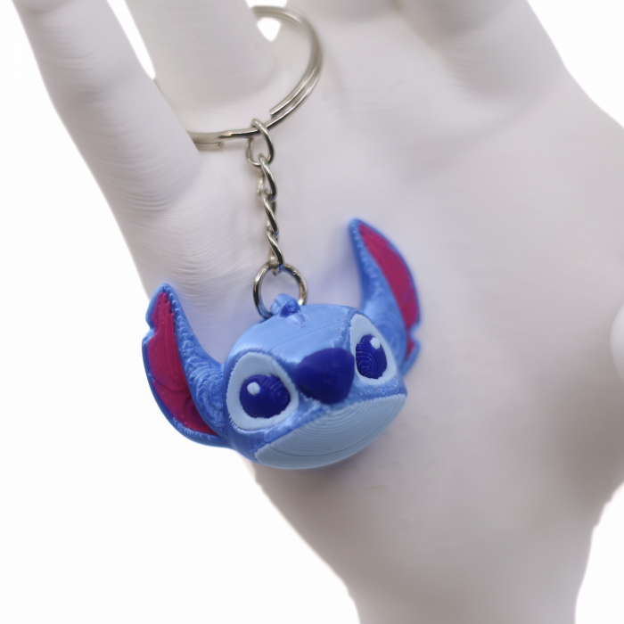 Breloc Stitch, printat 3D, 4 cm [2]