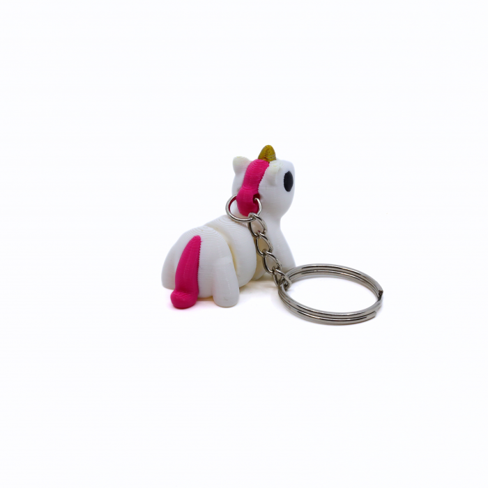 Breloc Unicorn 3D, printat 3D [3]