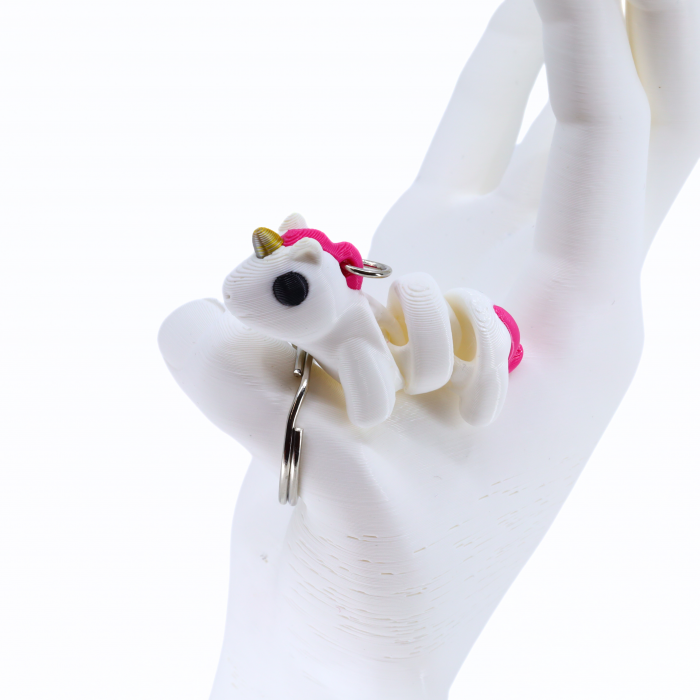 Breloc Unicorn 3D, printat 3D [5]