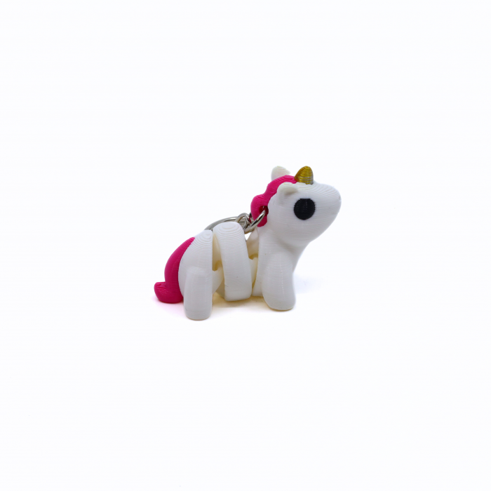 Breloc Unicorn 3D, printat 3D [4]