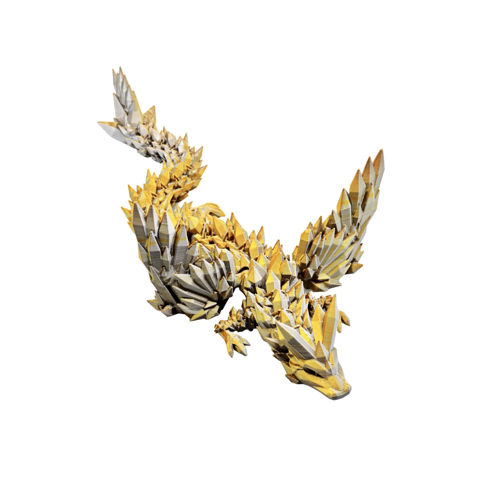 Dragon Teen Cristale si Aripi printat 3D, 43 cm [4]