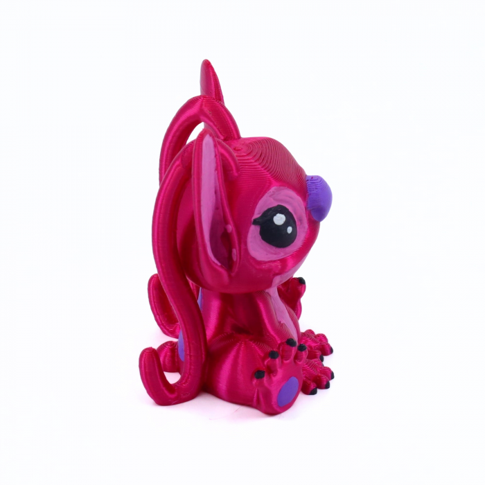Figurina 3D Angel v2, Personaj din Lilo & Stitch, printat 3D, 8 cm [5]