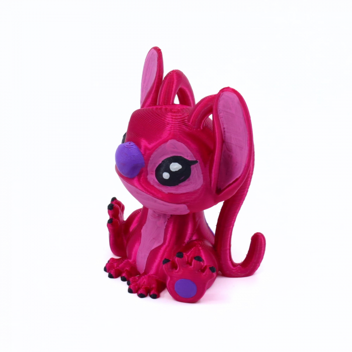 Figurina 3D Angel v2, Personaj din Lilo & Stitch, printat 3D, 8 cm [3]