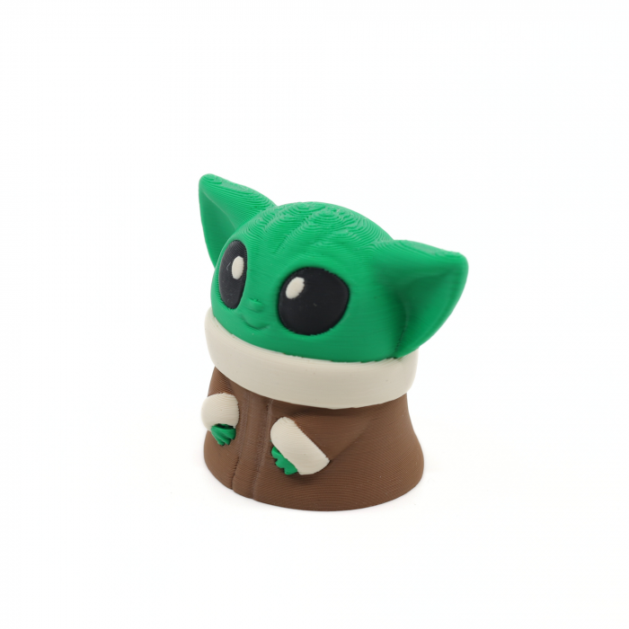 Figurina 3D Baby Yoda Grogu, printat 3D, 5 cm [4]