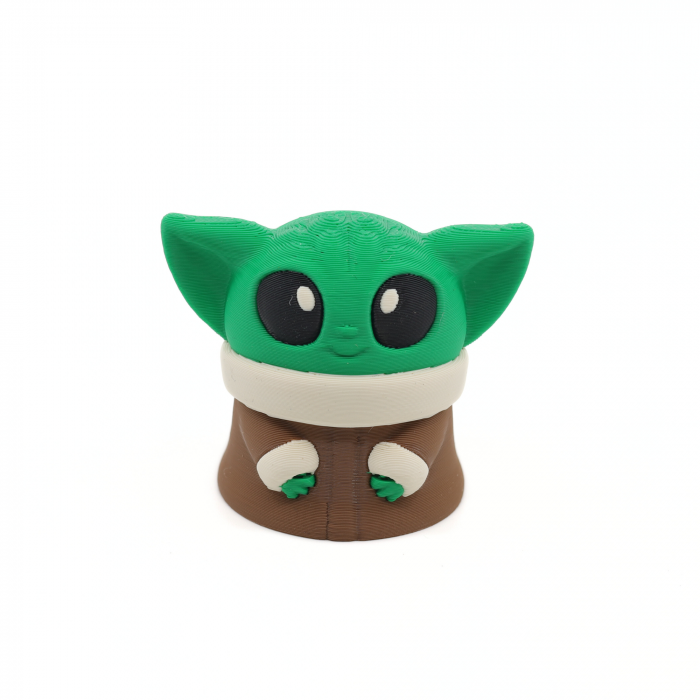 Figurina 3D Baby Yoda Grogu, printat 3D, 5 cm [1]