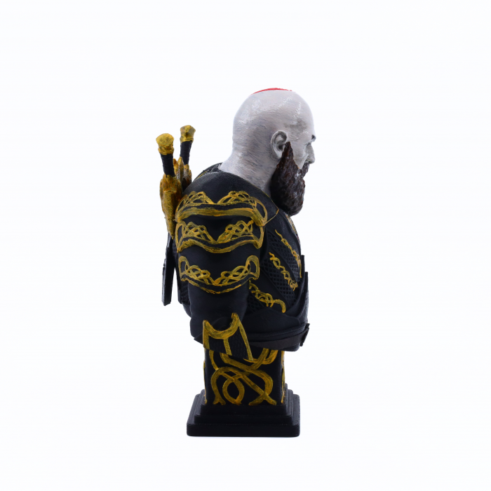 Figurina 3D Kratos, pictata manual, 16 cm [5]