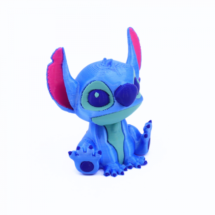 Figurina 3D Stitch v2, printat 3D, 8 cm [5]