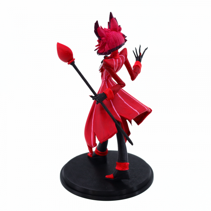 Figurina Alastor printata 3D, pictata manual 22 cm [3]