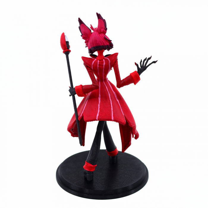 Figurina Alastor printata 3D, pictata manual 22 cm [5]