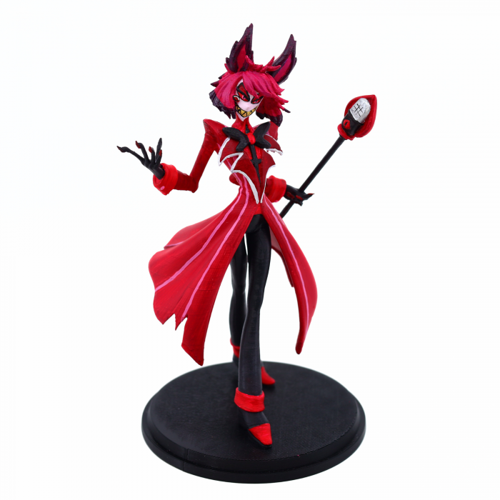 Figurina Alastor printata 3D, pictata manual 22 cm [6]