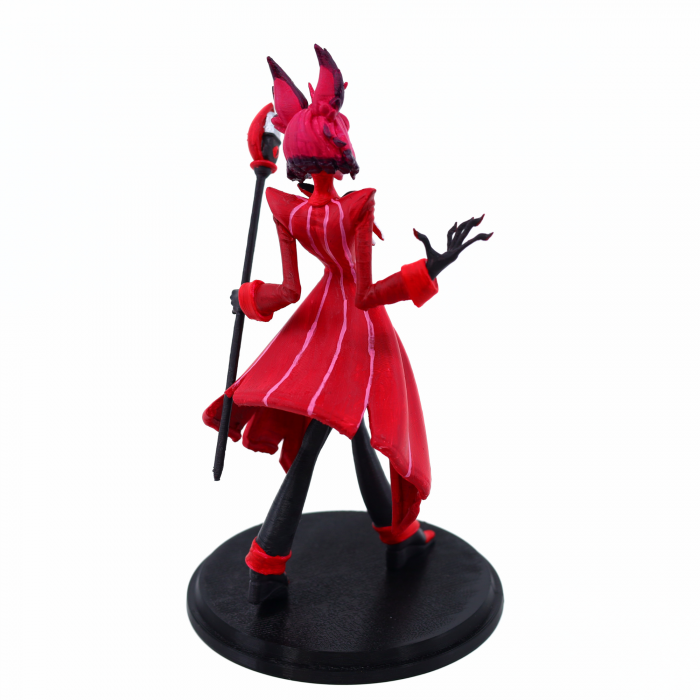 Figurina Alastor printata 3D, pictata manual 22 cm [4]