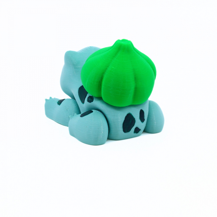 Figurină Bulbasaur printată 3D, pictată manual, 8 cm [7]
