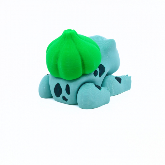 Figurină Bulbasaur printată 3D, pictată manual, 8 cm [5]