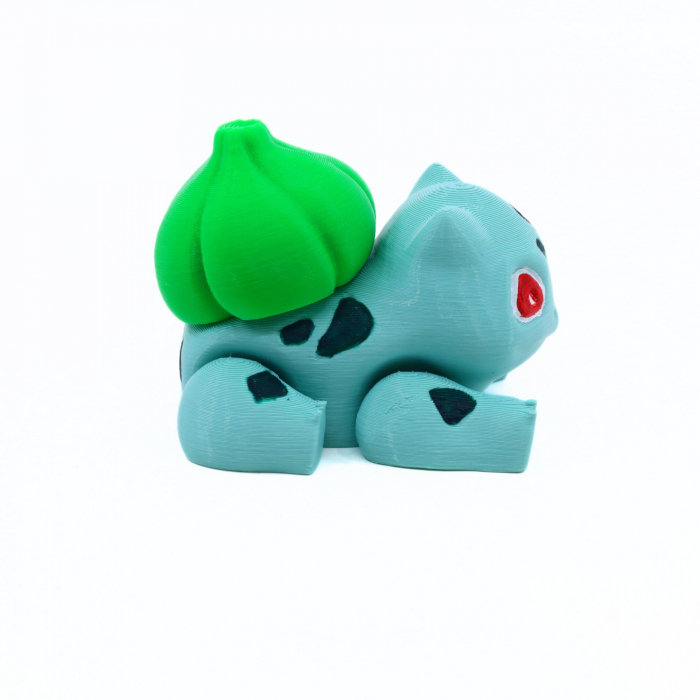 Figurină Bulbasaur printată 3D, pictată manual, 8 cm [6]