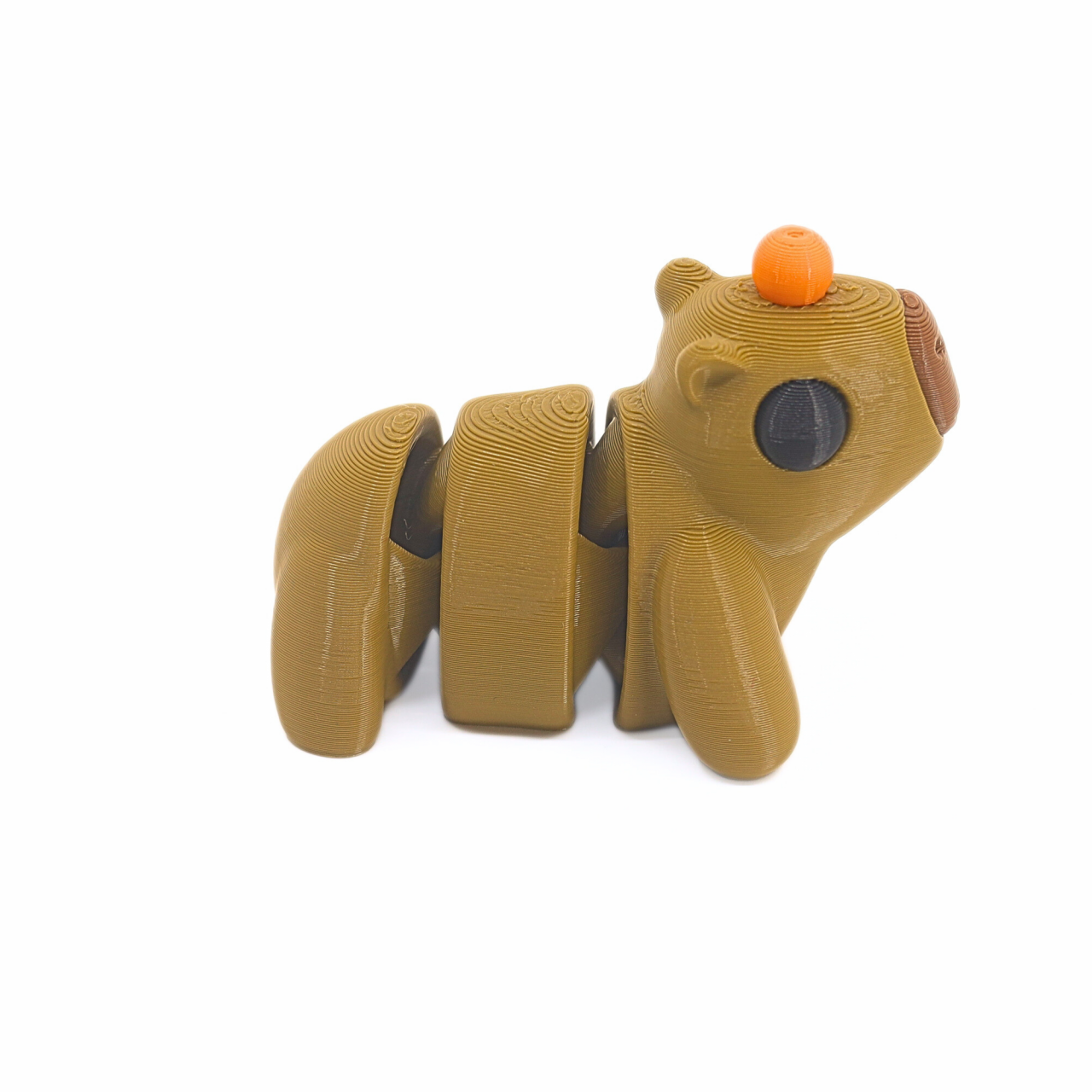 Figurina Capybara printata 3D, 6.5 cm [5]