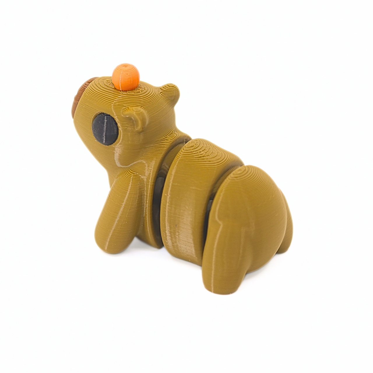 Figurina Capybara printata 3D, 6.5 cm [4]