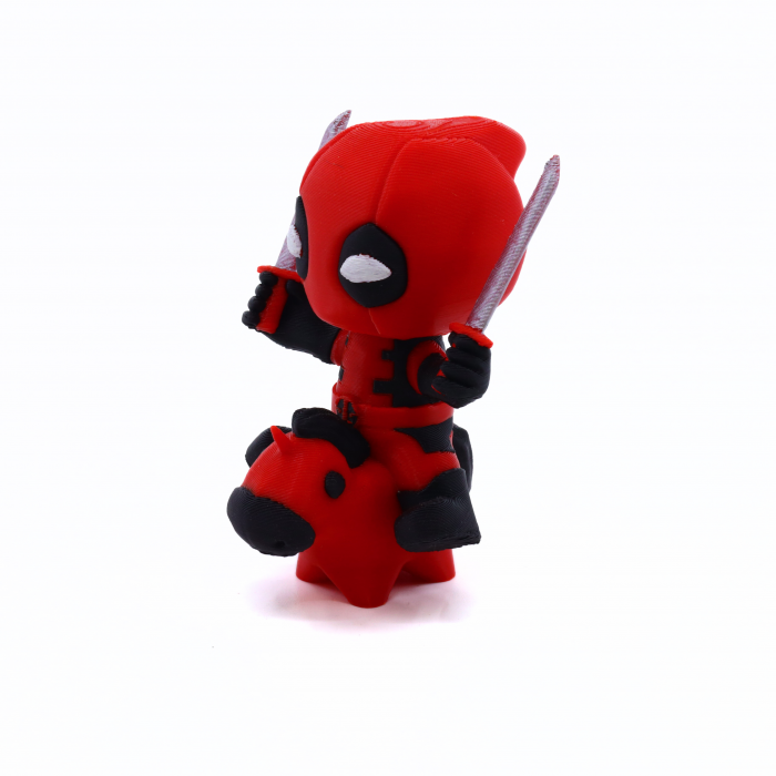 Figurină Deadpool Baby mare printată 3D, 13 cm [6]