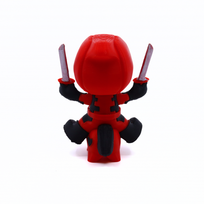 Figurină Deadpool Baby mare printată 3D, 13 cm [5]