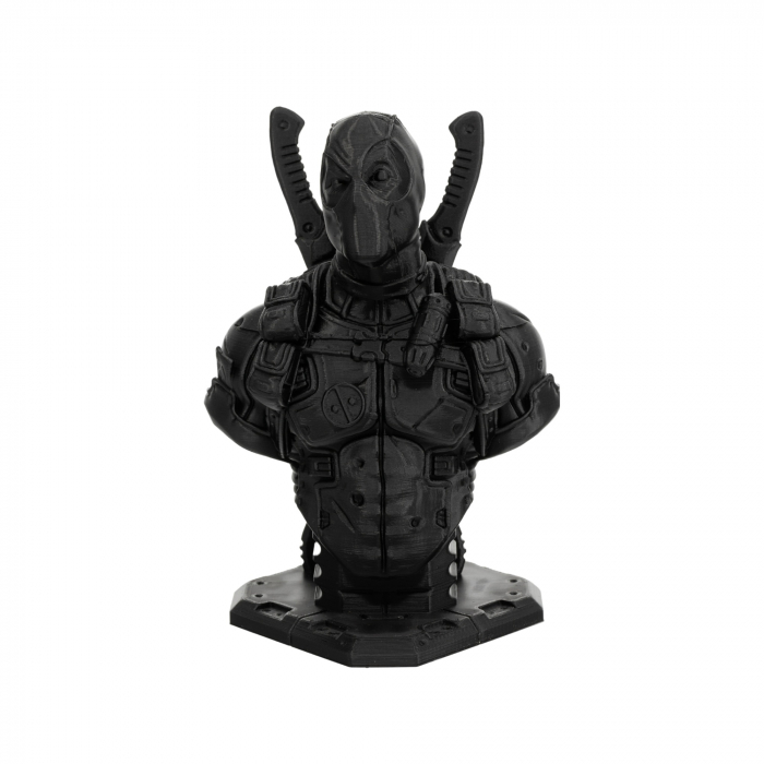Figurina Deadpool, Negru, Printata 3D, 21 cm [1]