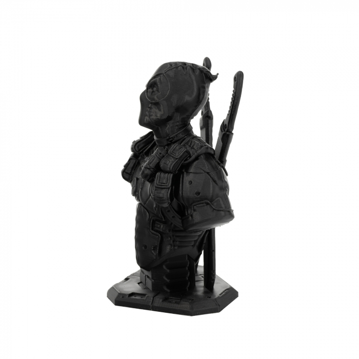 Figurina Deadpool, Negru, Printata 3D, 21 cm [3]