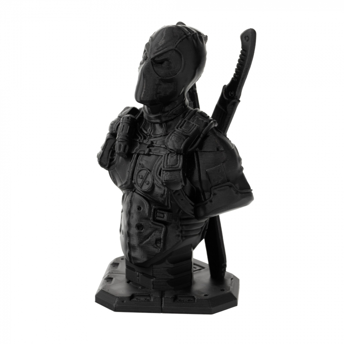 Figurina Deadpool, Negru, Printata 3D, 21 cm [5]