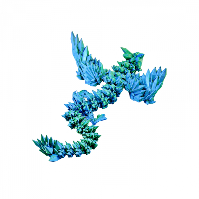 Dragon Cristale si Aripi printat 3D [4]