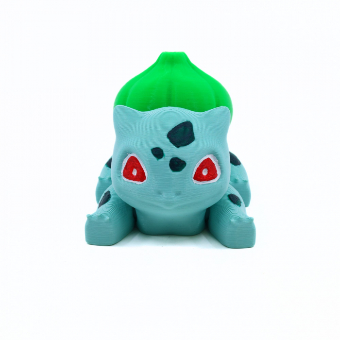 Figurină Bulbasaur printată 3D, pictată manual, 8 cm [1]