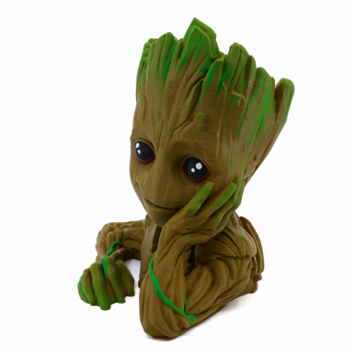 Figurină Groot Vază printată 3D, pictată manual, 21 cm [3]