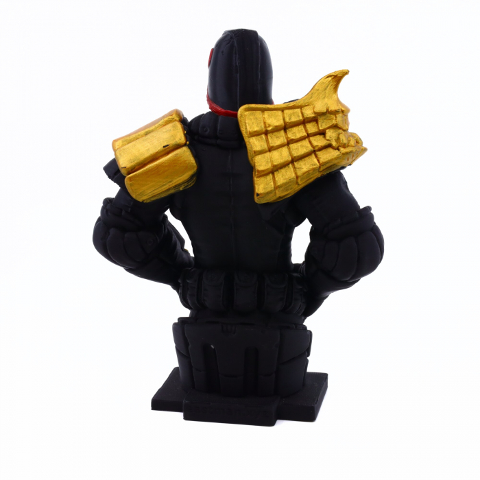 Figurină Judge Dredd printată 3D, pictat manual, 21 cm [5]