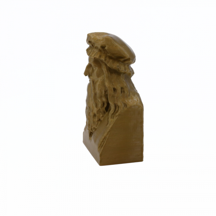 Figurină Leonardo da Vinci printată 3D, 7 cm [2]