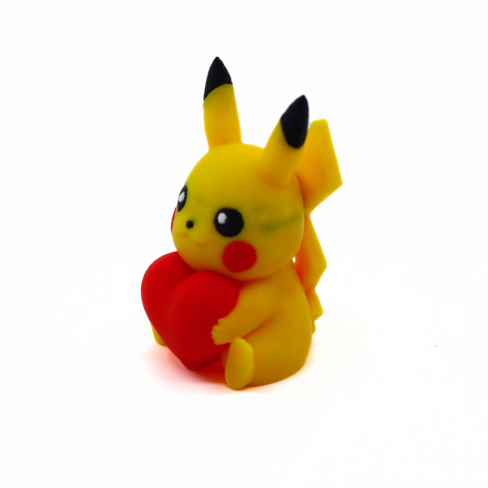 Figurină Pikachu Love printată 3D, 4 cm [2]
