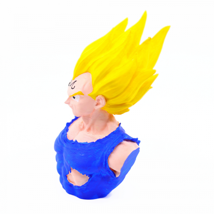 Figurina Vegeta printata 3D, pictata manual, 16 cm [5]